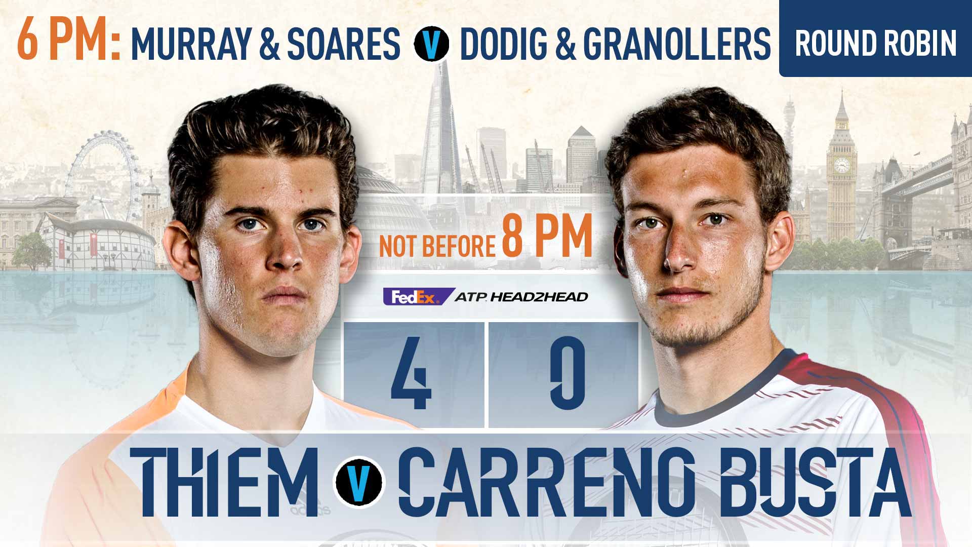 Thiem, Carreno Busta