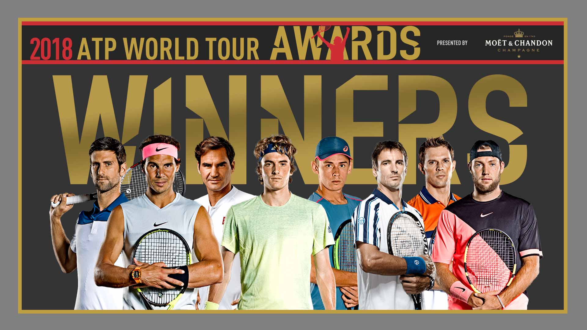 Djokovic, Federer, Nadal, Tsitsipas Among Winners In 2018 ...