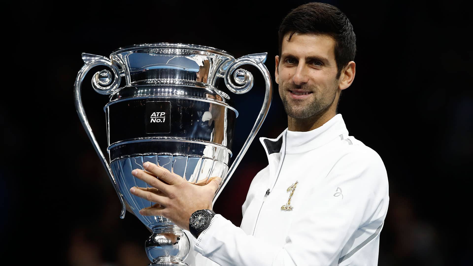 Djokovic Presented YearEnd ATP World Tour No. 1 Trophy At 2018 Nitto