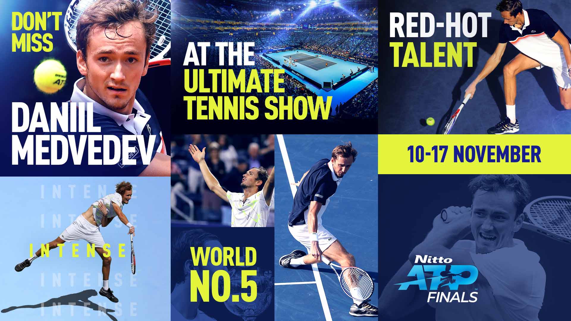 Daniil Medvedev | Nitto ATP Finals 2019