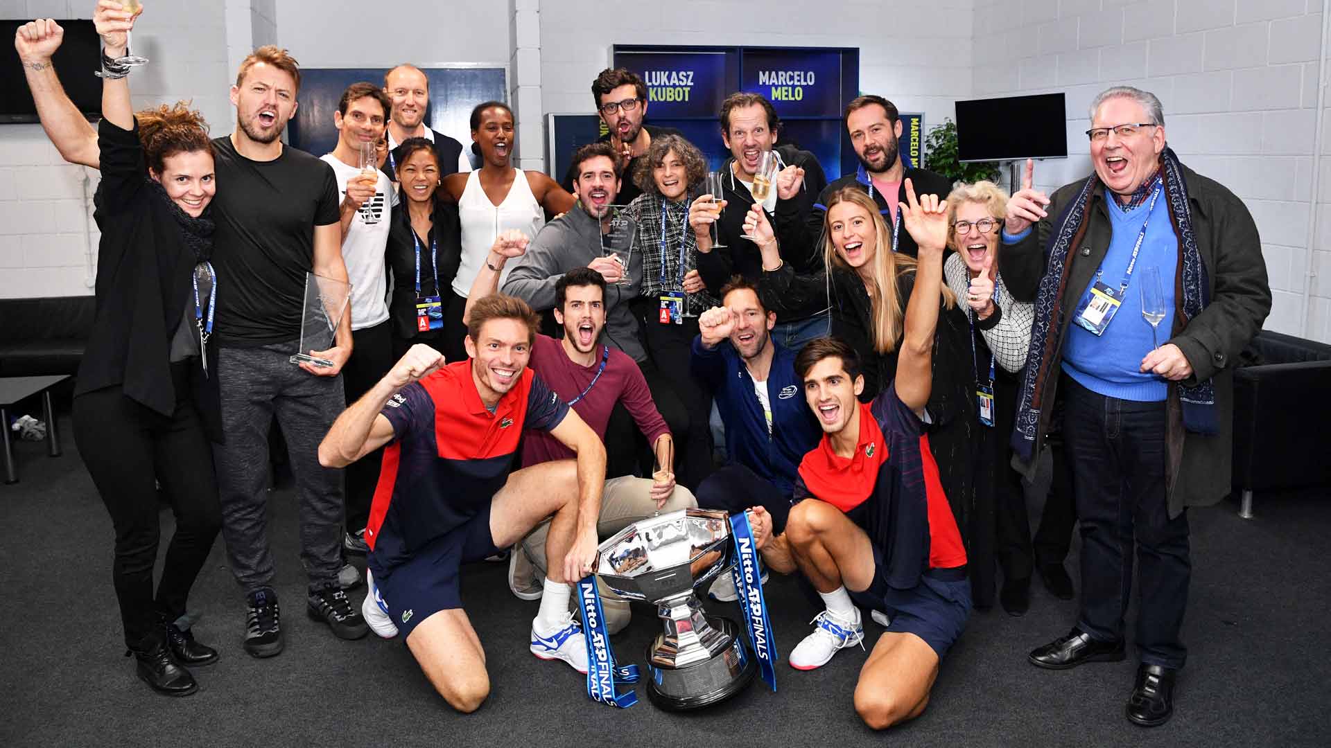 Nicolas Mahut and Pierre-Hugues Herbert