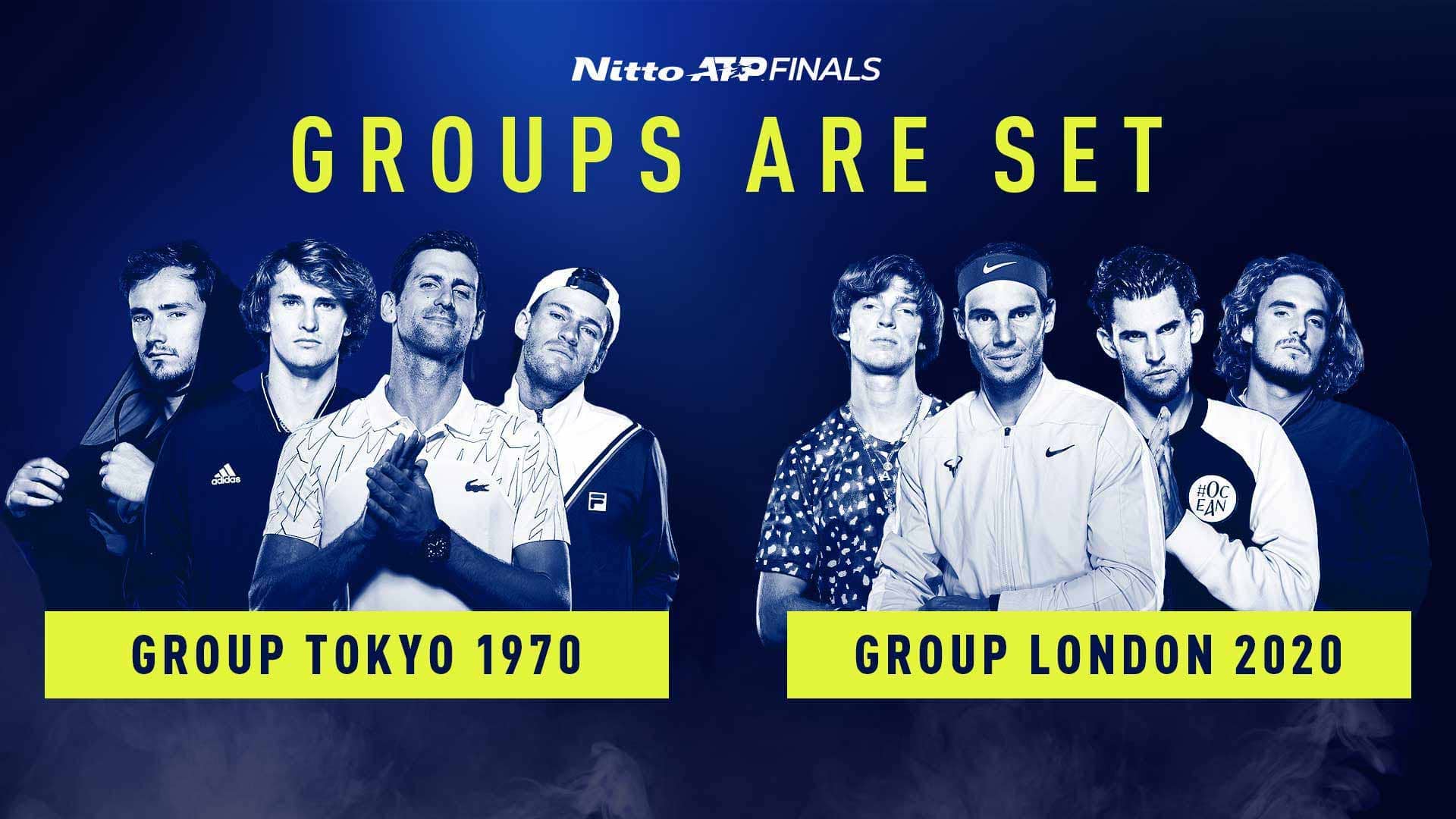 Nitto ATP Finals Draw Is Set