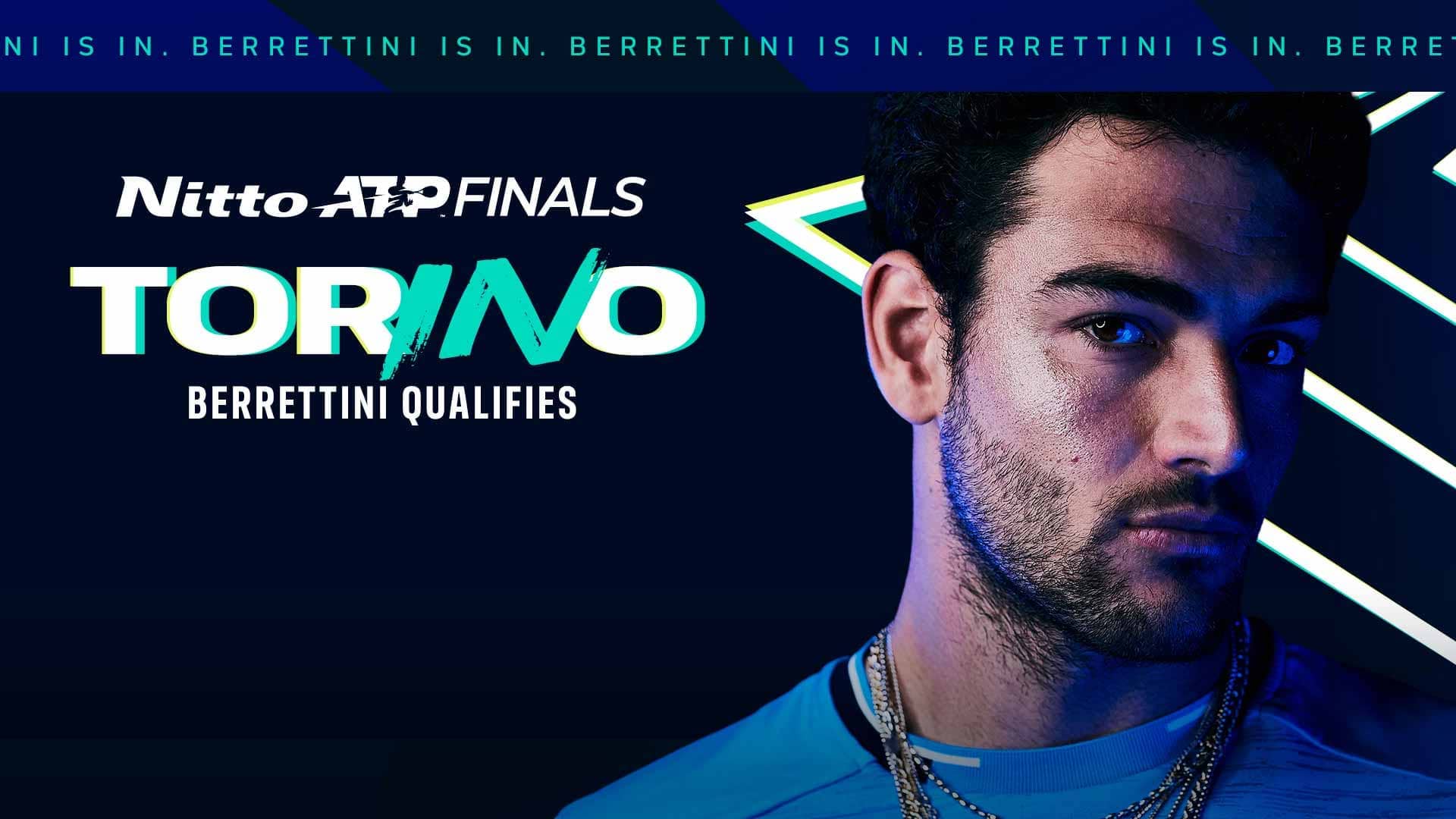 Berrettini To Play Nitto ATP Finals On Home Soil In Turin News Article Nitto ATP Finals Tennis