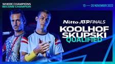 コールホフ／スクプスキ組が Nitto ATP ファイナルズの出場権を獲得