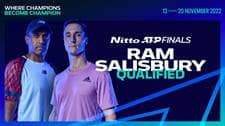 Ram Y Salisbury, Campeones Del US Open, Se Clasifican A Las Nitto ATP Finals
