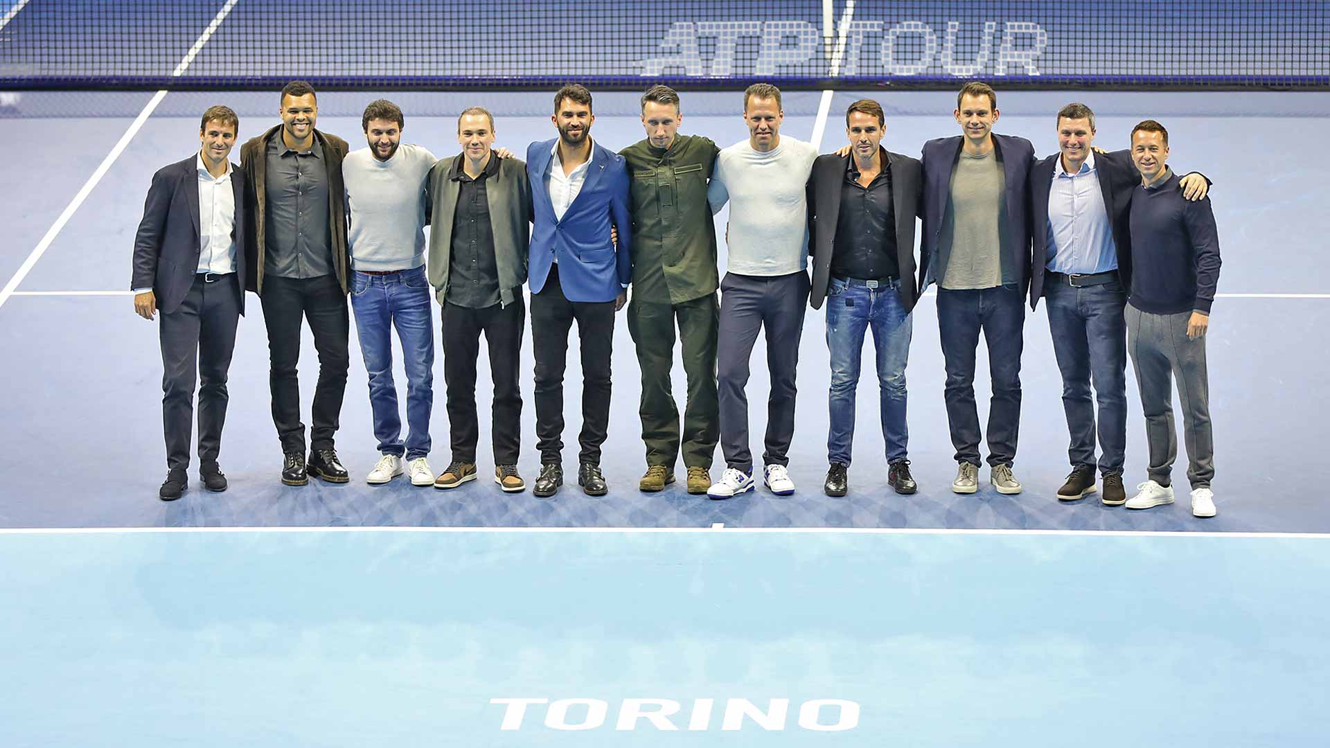 Recently Retired Stars Honoured At Nitto ATP Finals News Article Nitto ATP Finals Tennis