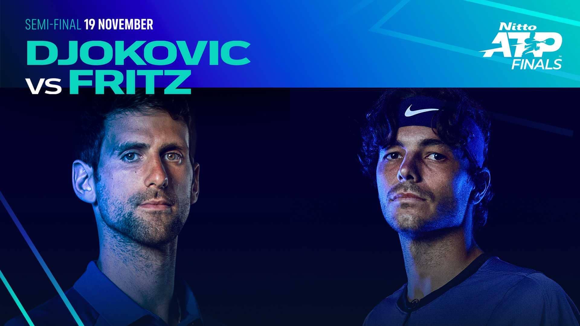 Djokovic Puts Two Perfect Records On The Line Against Fritz News Article Nitto ATP Finals Tennis