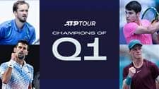 Djokovic, Alcaraz e Sinner tra i campioni del primo trimestre