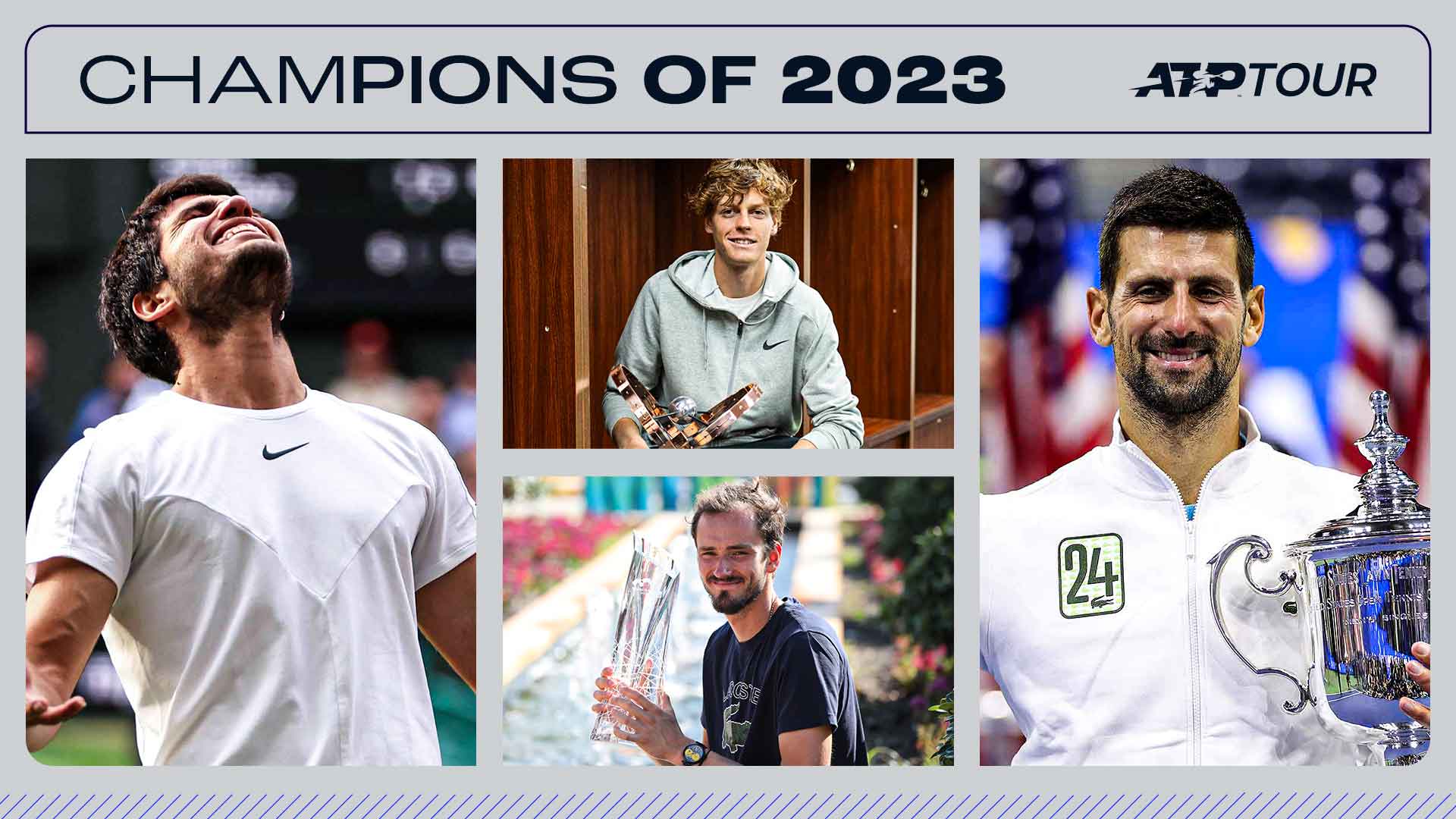 ATP Tour, tutti i campioni del 2023