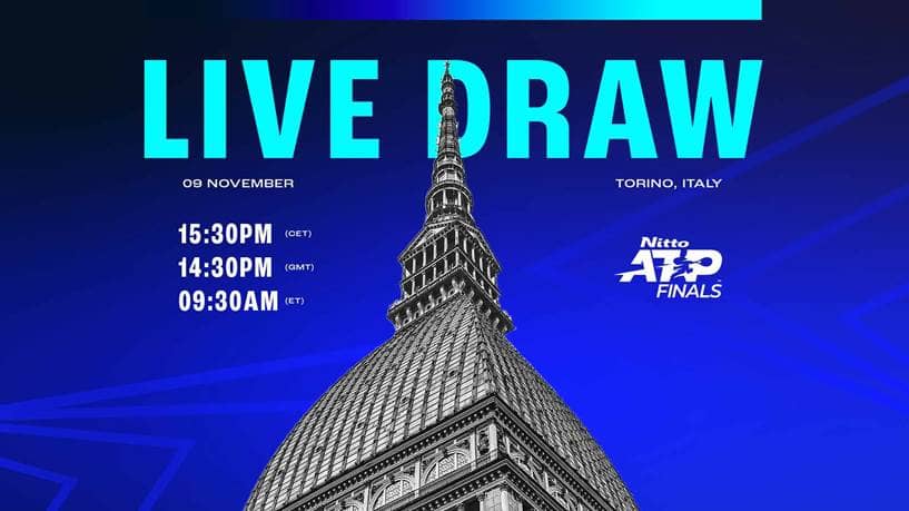 Nitto ATP Finals Live Draw Stream News Article Nitto ATP Finals
