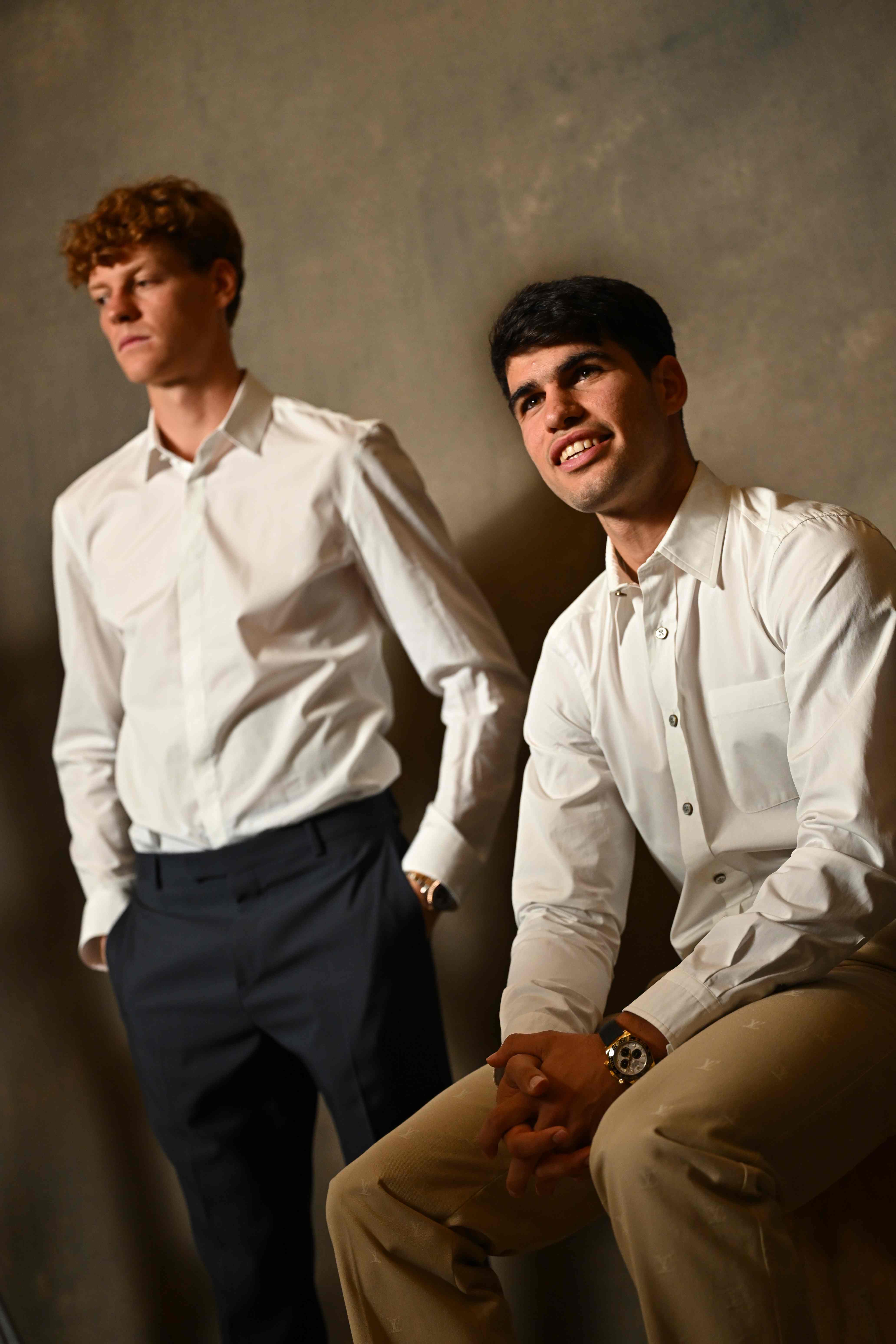 Jannik Sinner and Carlos Alcaraz 