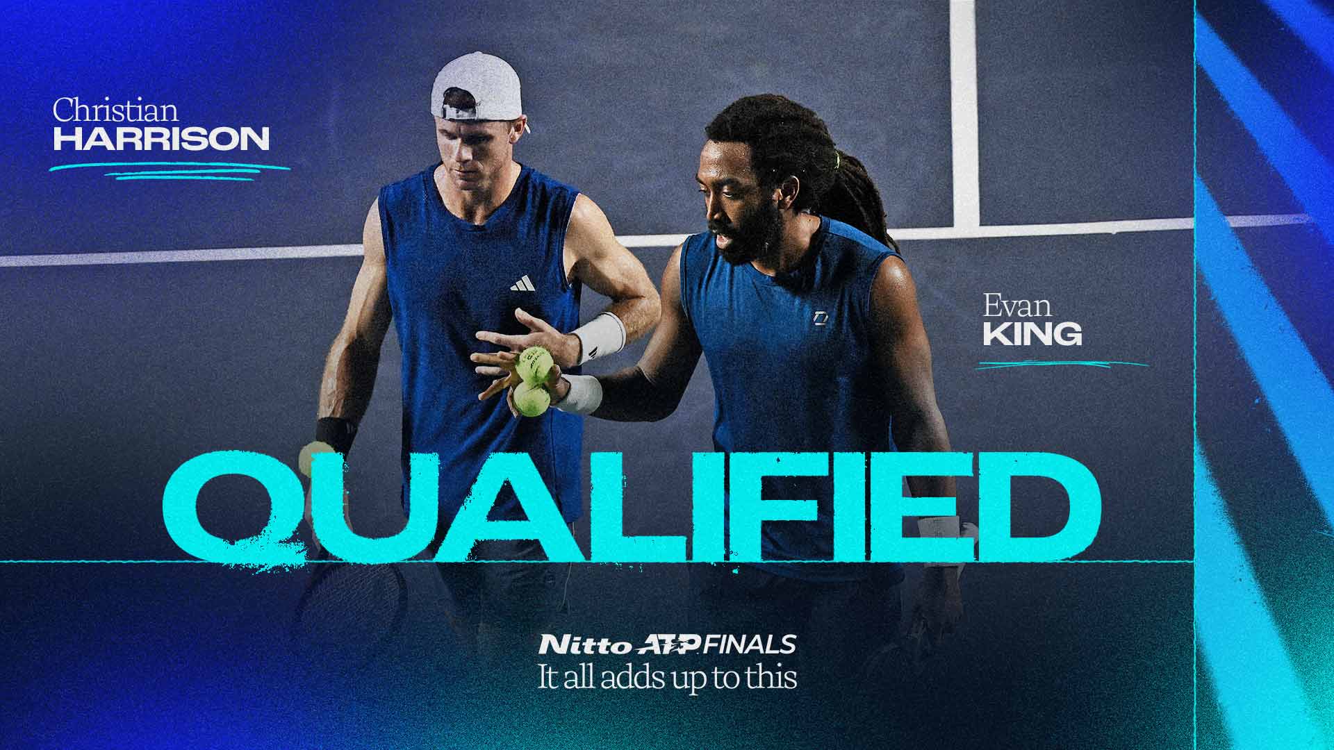 Harrison & King complete Nitto ATP Finals doubles field