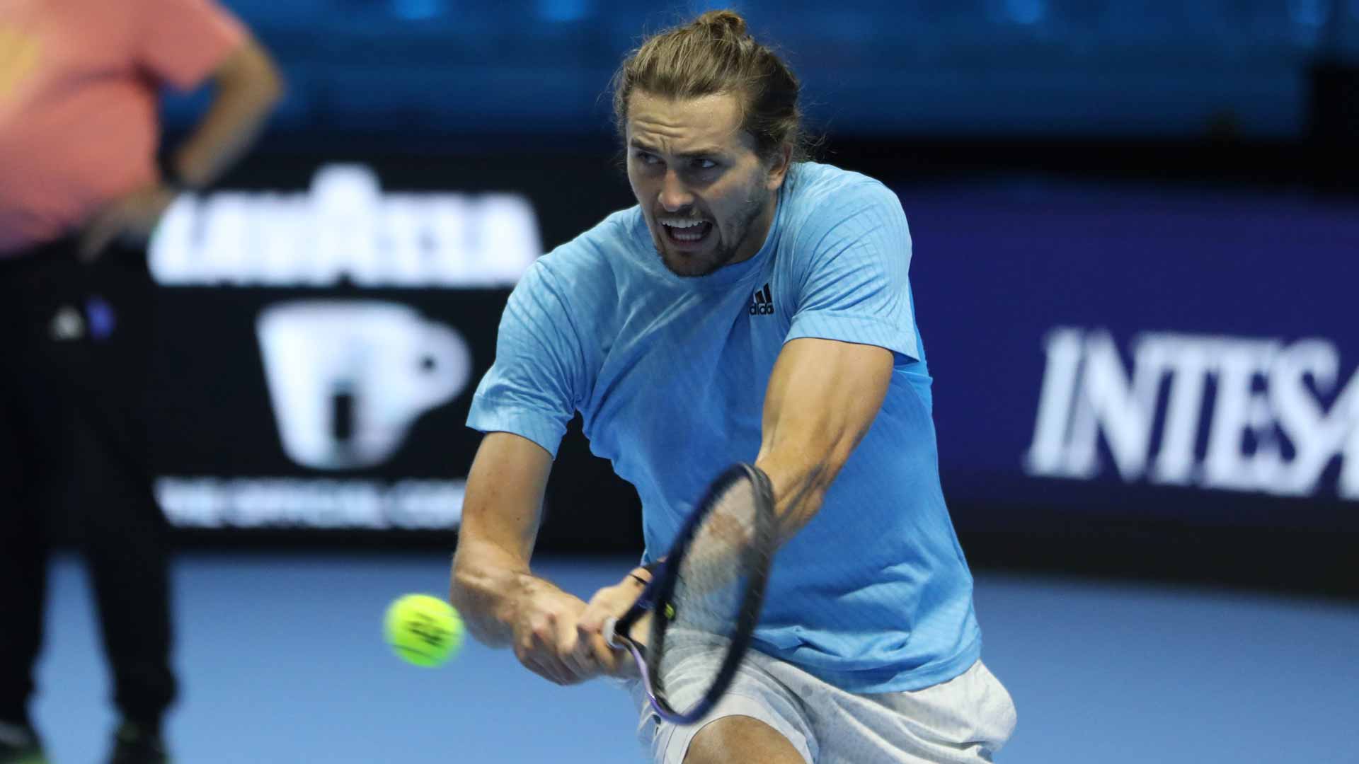Alexander Zverev at the Nitto ATP Finals.