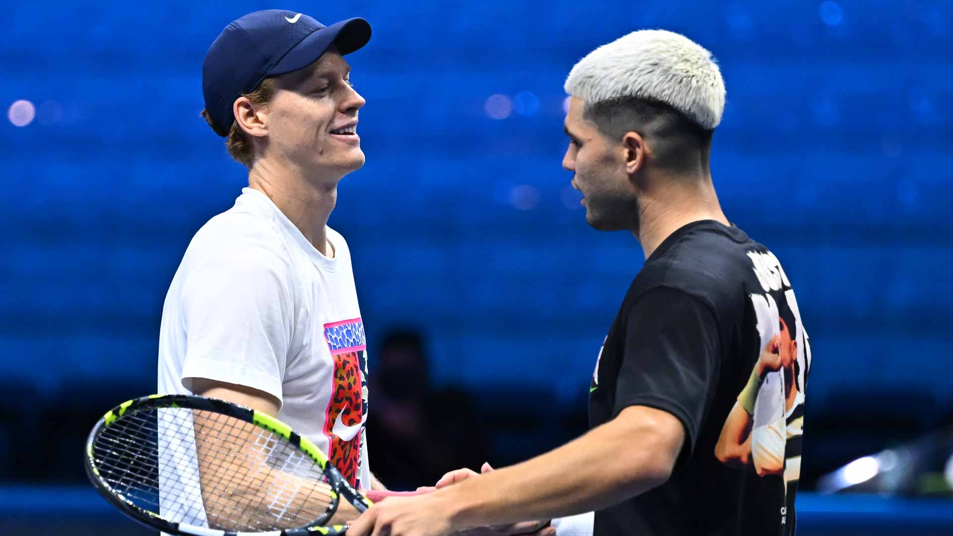 When will Alcaraz, Sinner play their first matches at the Nitto ATP Finals?