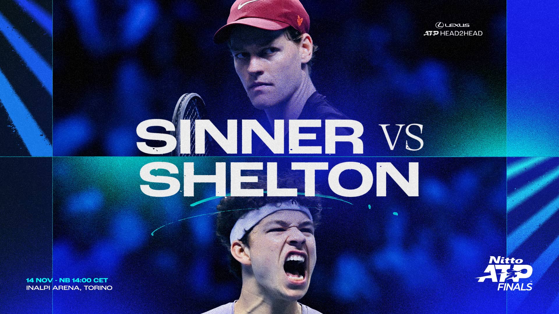 Jannik Sinner, Ben Shelton