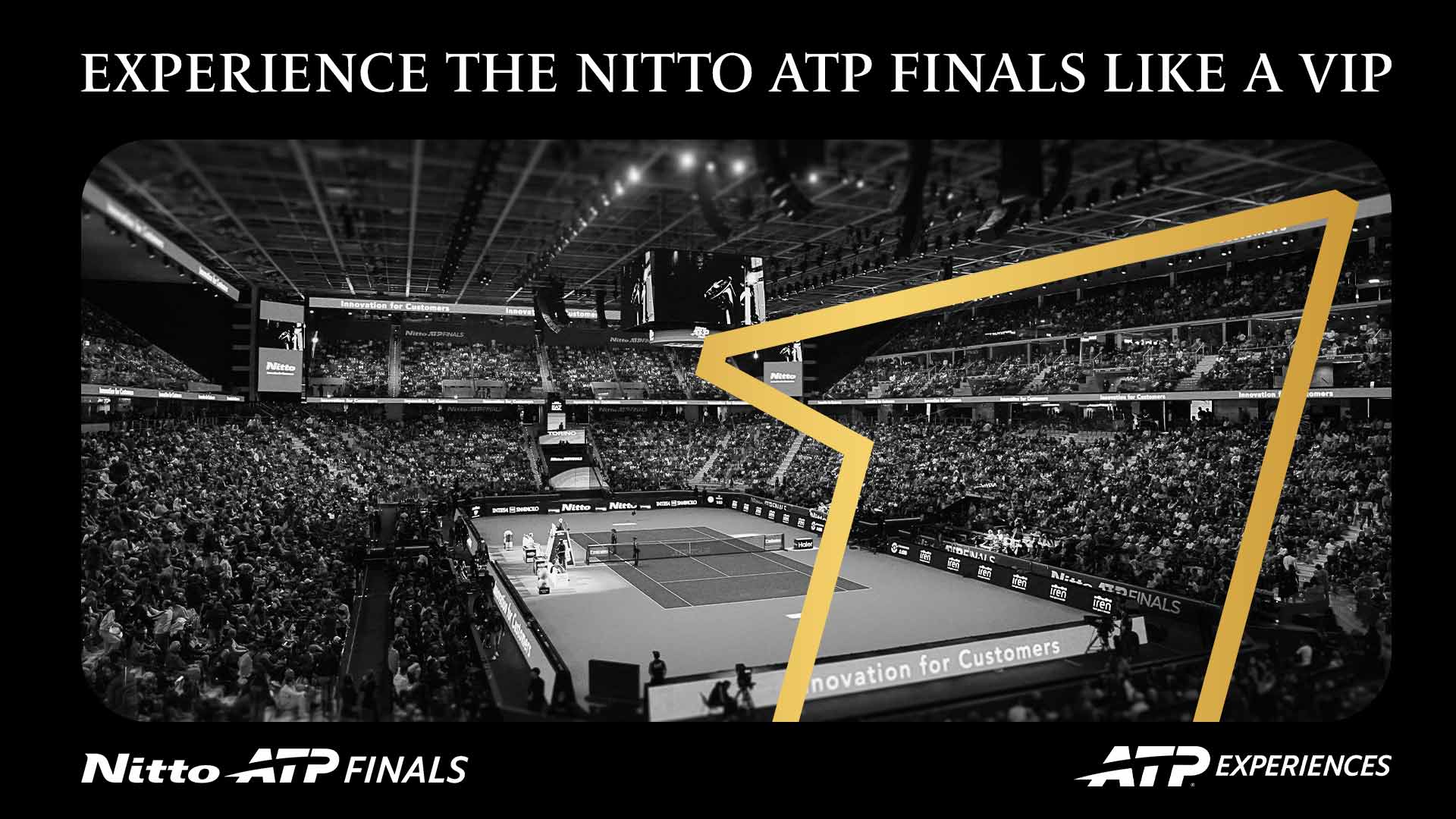 ATP No. 1 Club hospitality available at the 2026 Nitto ATP Finals 