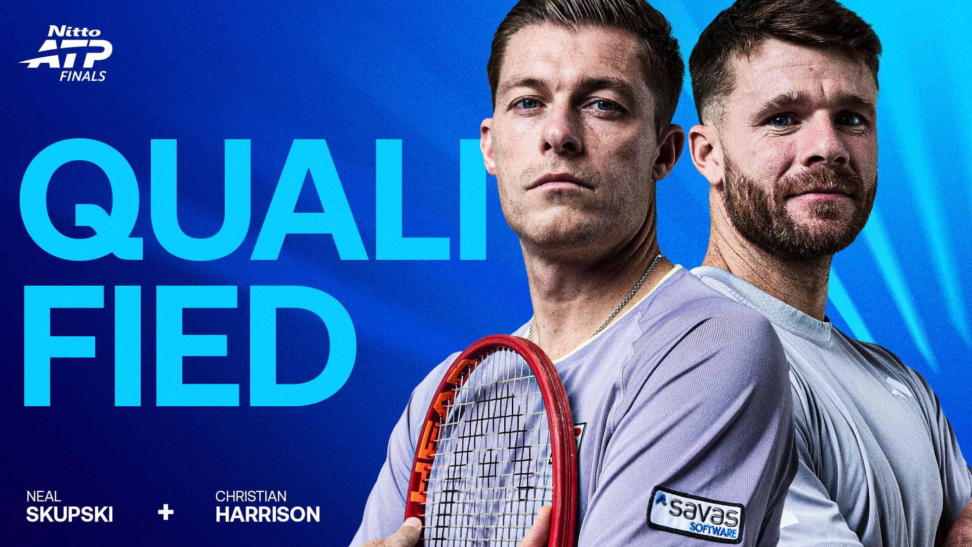 Harrison &amp; Skupski qualify for the Nitto ATP Finals