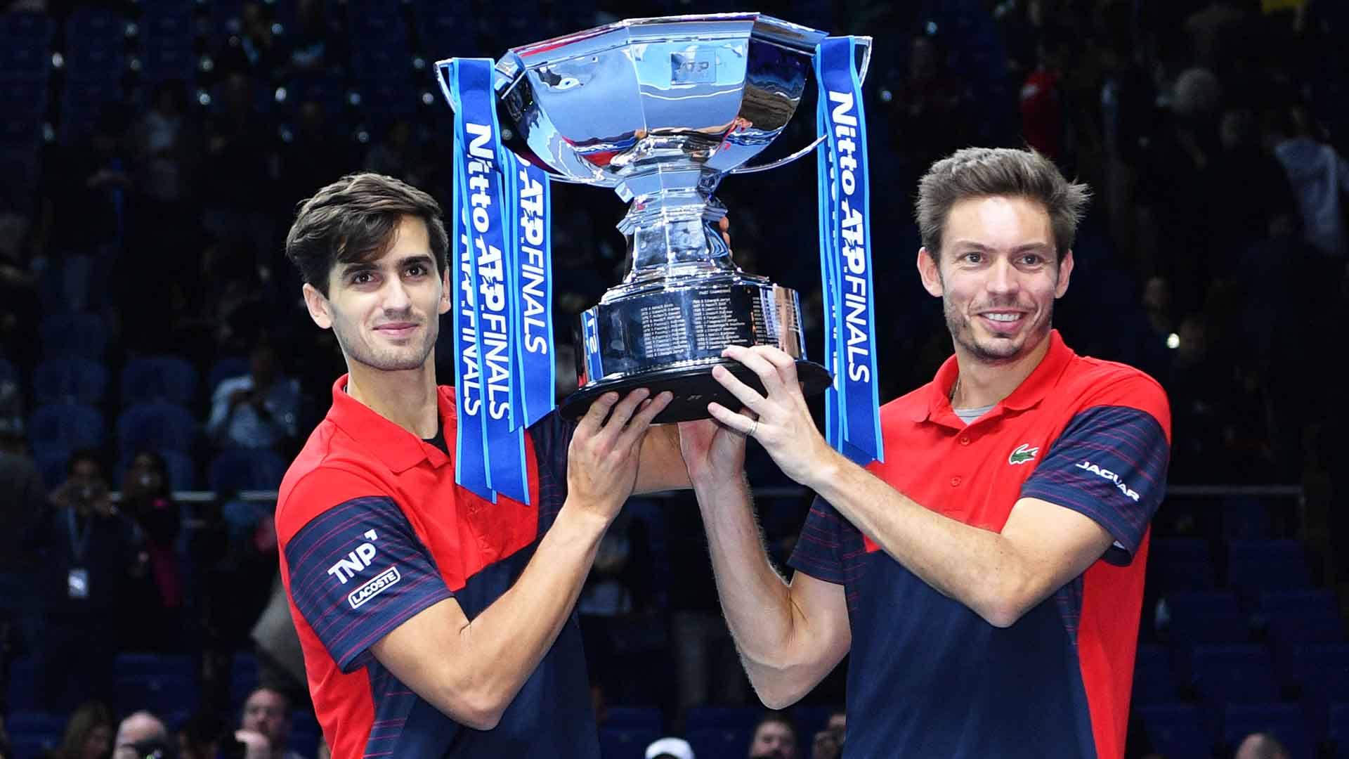 Pierre-Hugues Herbert and Nicolas Mahut claim their third team title of 2019.