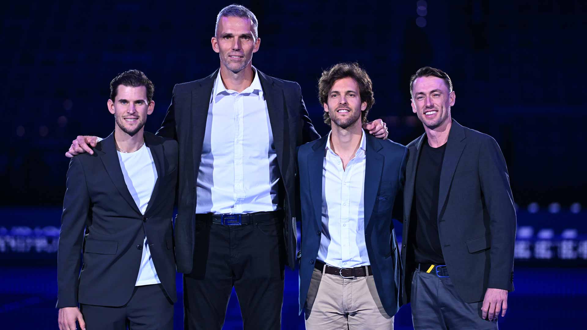 Dominic Thiem/Ivo Karlovic/Joao Sousa/John Millman